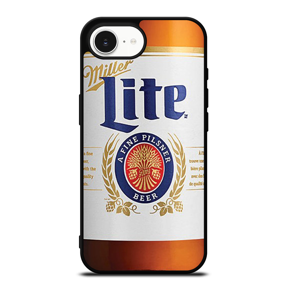 MILLER LITE BEER BOTTLE iPhone 16e Case Cover