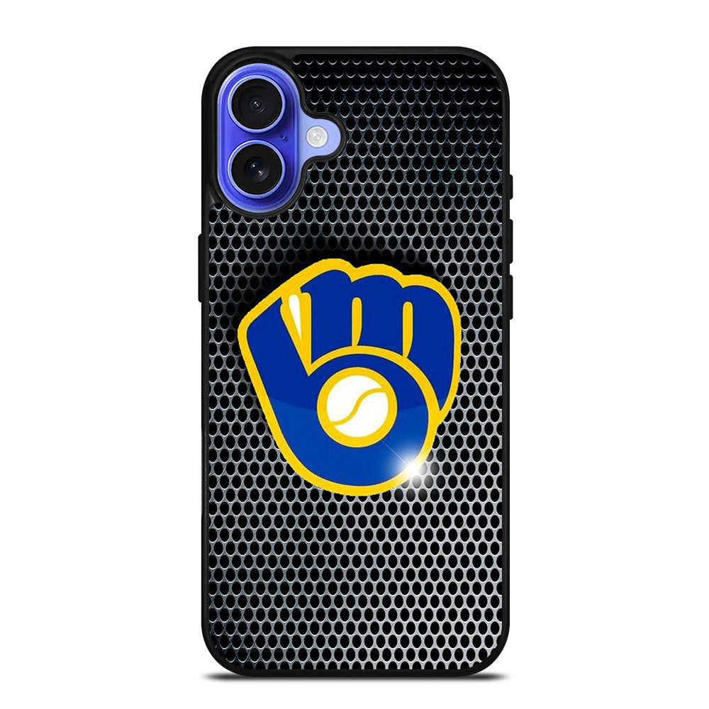 MILWAUKEE BREWERS METAL iPhone 16 Case Cover