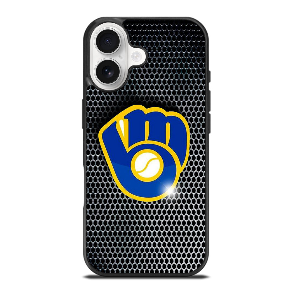 MILWAUKEE BREWERS METAL iPhone 17 Case Cover