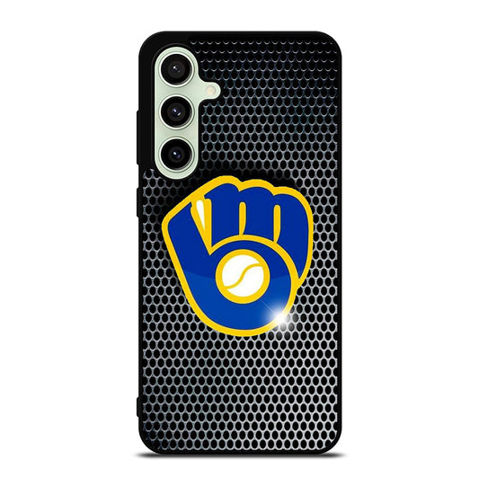 MILWAUKEE BREWERS METAL Samsung Galaxy S24 FE Case Cover