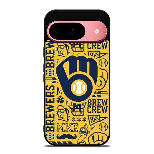 MILWAUKEE BREWERS PATTERN Google Pixel 9 Case Cover