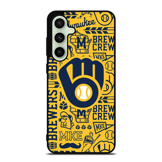 MILWAUKEE BREWERS PATTERN Samsung Galaxy S24 FE Case Cover