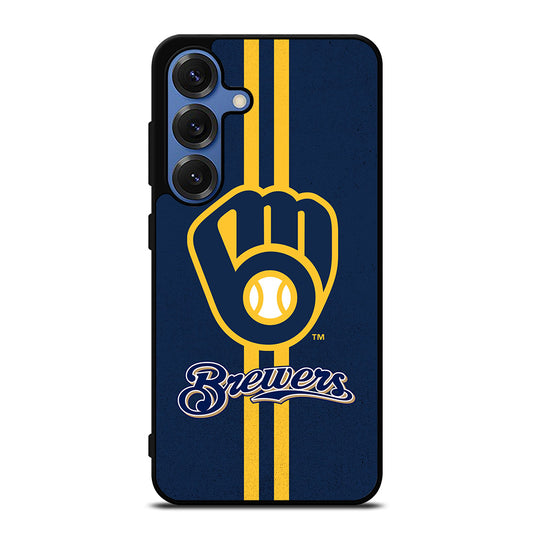 MILWAUKEE BREWERS STRIPE LOGO Samsung Galaxy S26 Case Cover