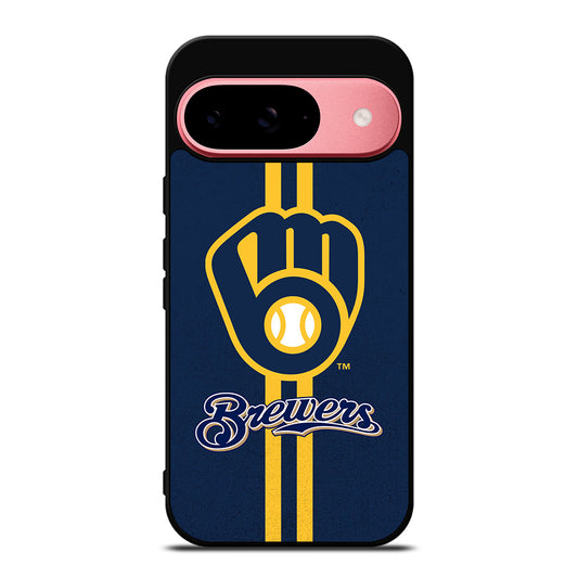 MILWAUKEE BREWERS STRIPE LOGO Google Pixel 9 Case Cover