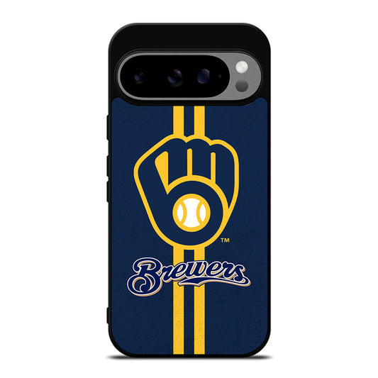 MILWAUKEE BREWERS STRIPE LOGO Google Pixel 9 Pro XL Case Cover