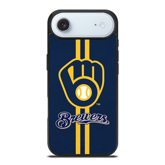 MILWAUKEE BREWERS STRIPE LOGO iPhone Air Case Cover