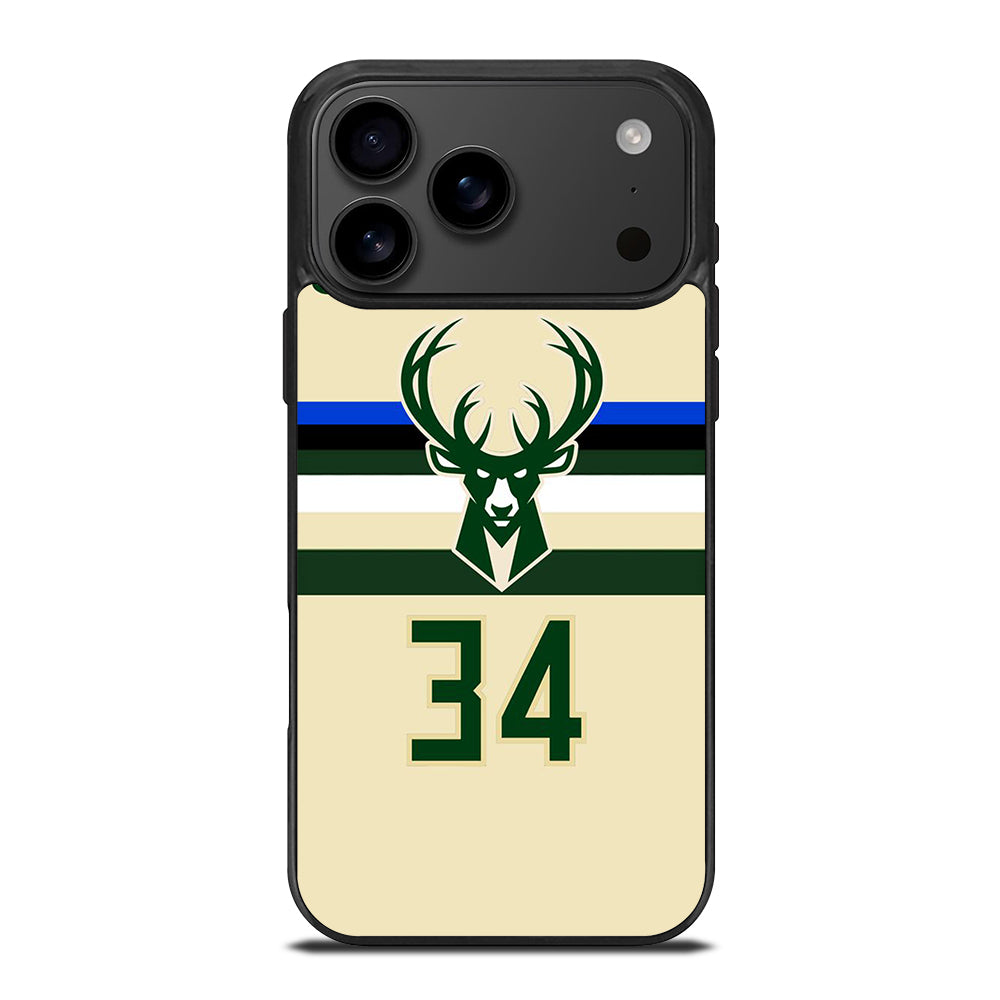 MILWAUKEE BUCKS JERSEY iPhone 17 Pro Max Case Cover