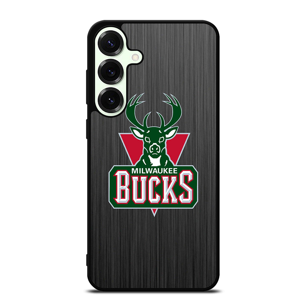 MILWAUKEE BUCKS METAL LOGO Samsung Galaxy S25 Plus Case Cover
