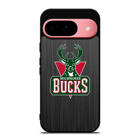 MILWAUKEE BUCKS METAL LOGO Google Pixel 9 Case Cover