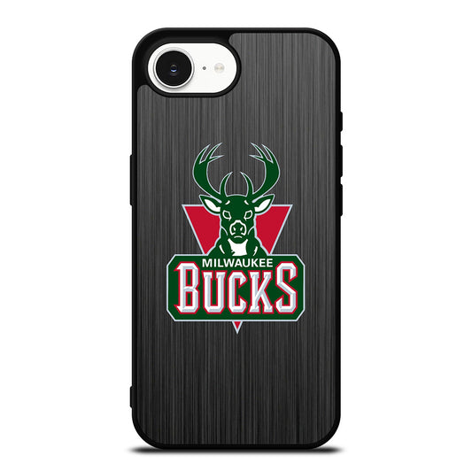 MILWAUKEE BUCKS METAL LOGO iPhone 16e Case Cover