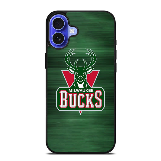 MILWAUKEE BUCKS SYMBOL iPhone 16 Case Cover