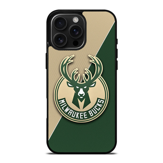 MILWAUKEE BUCKS SYMBOL 1 iPhone 16 Pro Max Case Cover