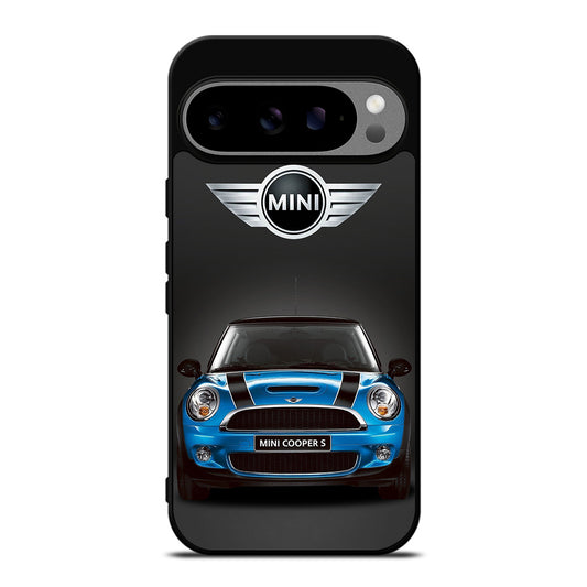 MINI COOPER BLUE CAR Google Pixel 9 Pro XL Case Cover