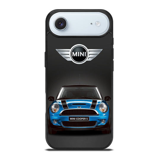 MINI COOPER BLUE CAR iPhone Air Case Cover