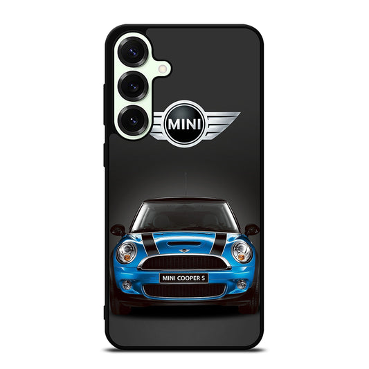 MINI COOPER BLUE CAR Samsung Galaxy S26 Plus Case Cover