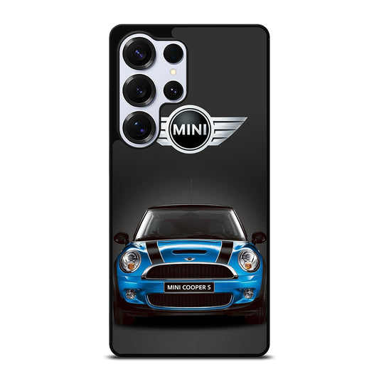 MINI COOPER BLUE CAR Samsung Galaxy S26 Ultra Case Cover