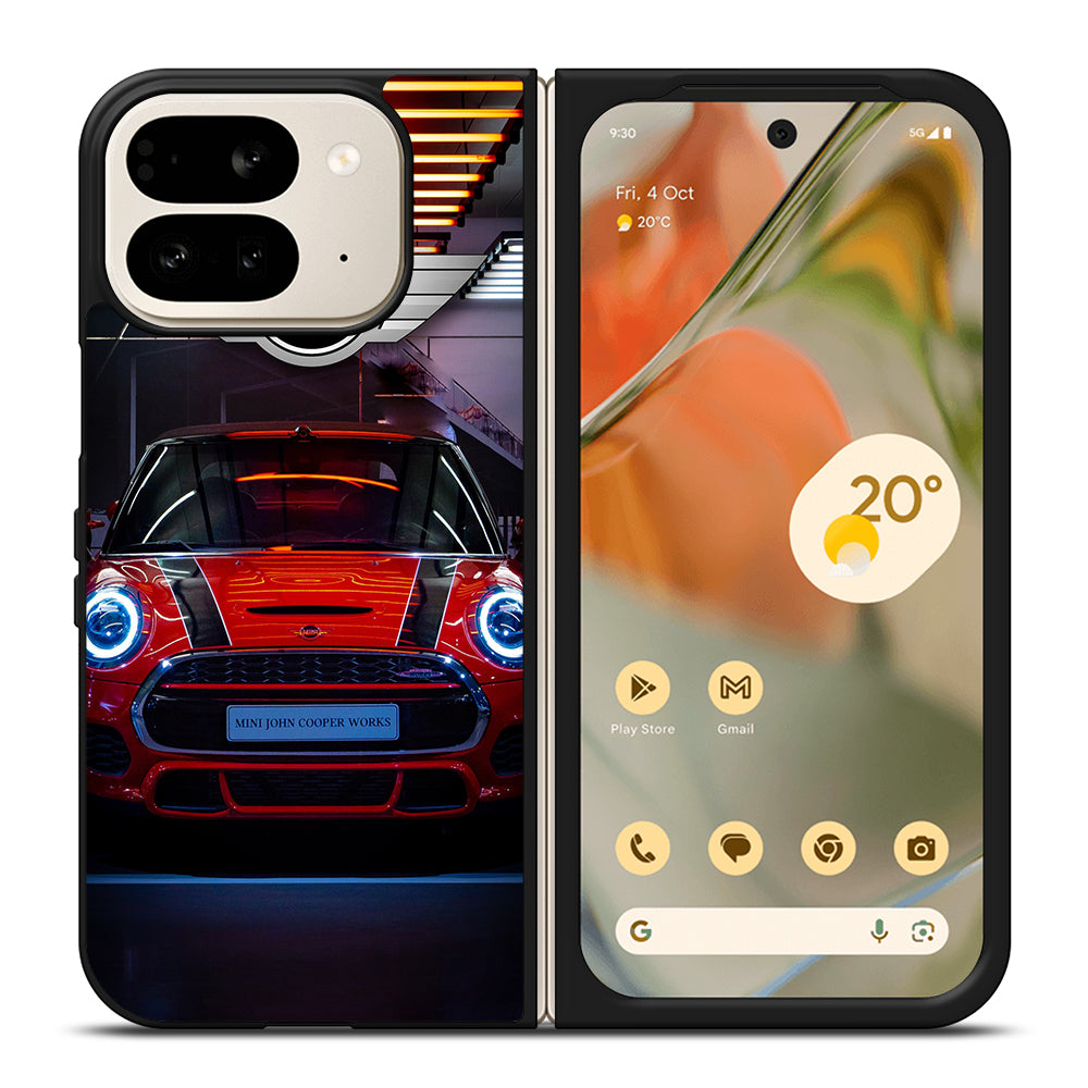 MINI COOPER CAR RED Google Pixel 9 Pro Fold Case Cover