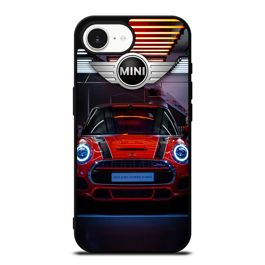 MINI COOPER CAR RED iPhone 16e Case Cover