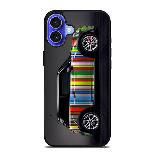 MINI COOPER PAUL SMITH iPhone 16 Case Cover