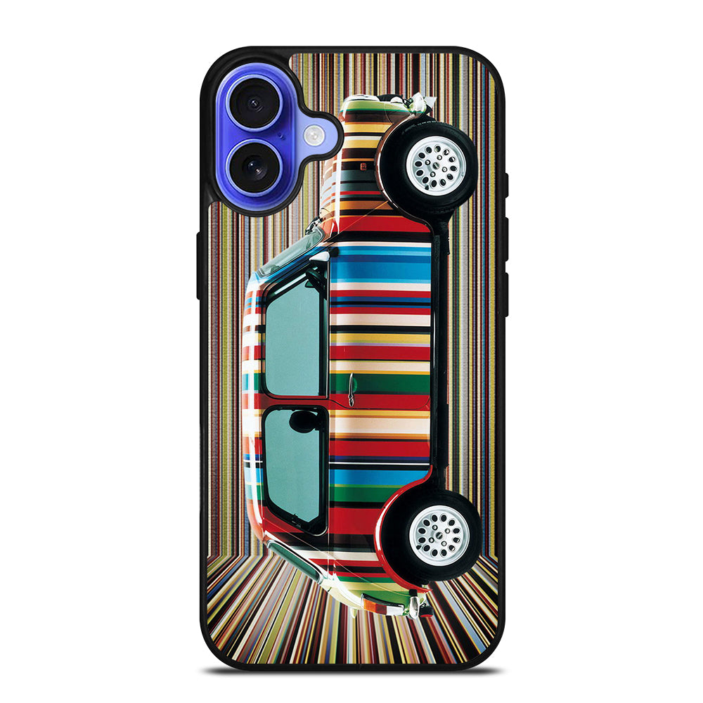 MINI COOPER PAUL SMITH 2 iPhone 16 Case Cover