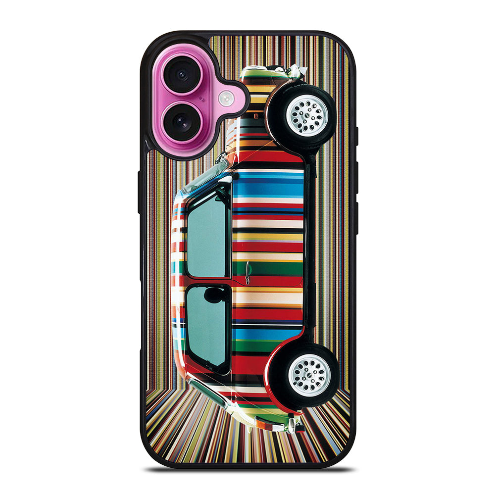 MINI COOPER PAUL SMITH 2 iPhone 16 Plus Case Cover