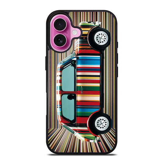 MINI COOPER PAUL SMITH 2 iPhone 16 Plus Case Cover