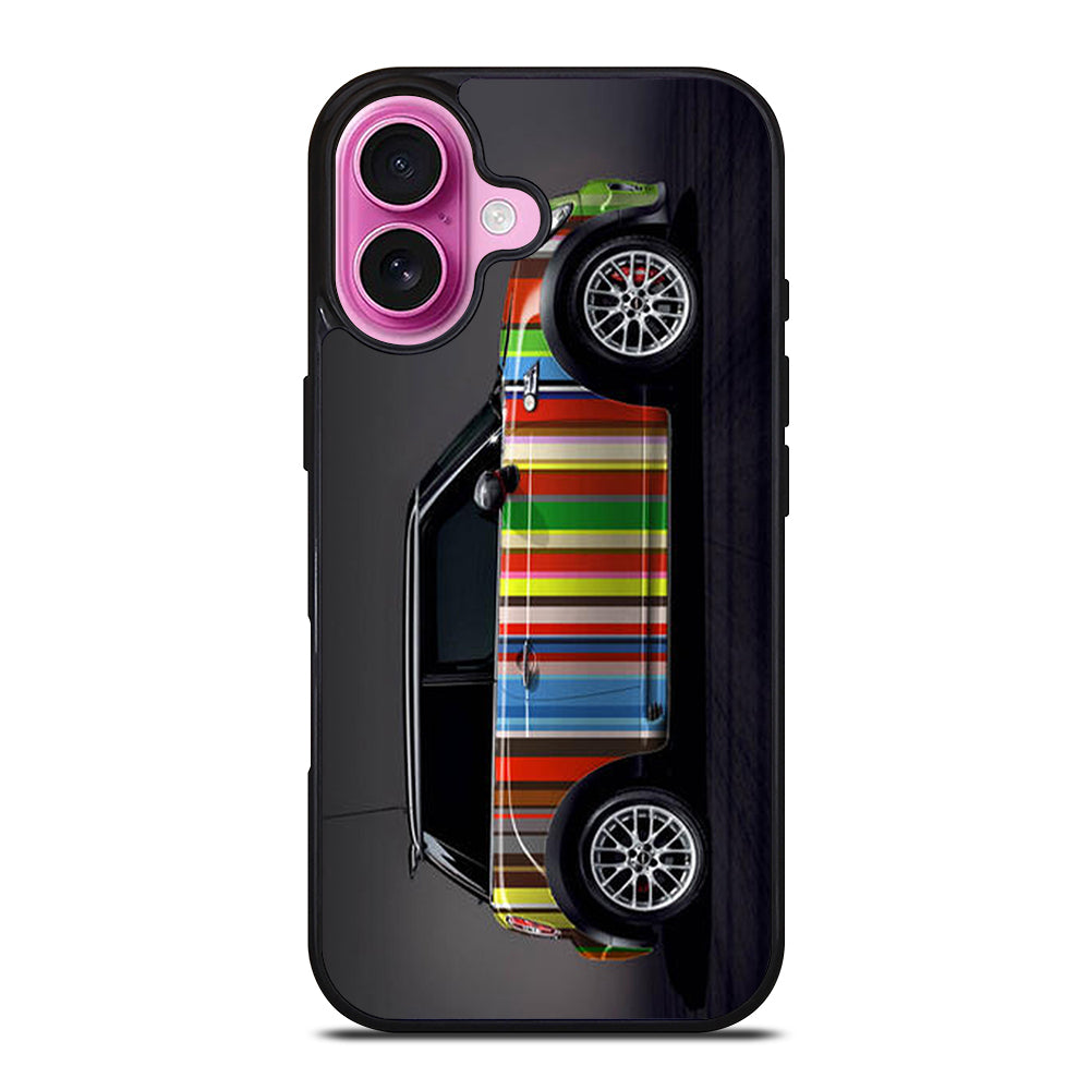 MINI COOPER PAUL SMITH iPhone 16 Plus Case Cover