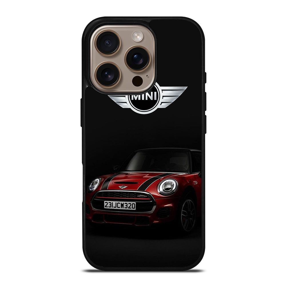 MINI COOPER RED CAR iPhone 16 Pro Case Cover