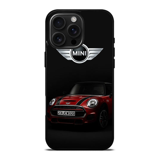 MINI COOPER RED CAR iPhone 16 Pro Max Case Cover