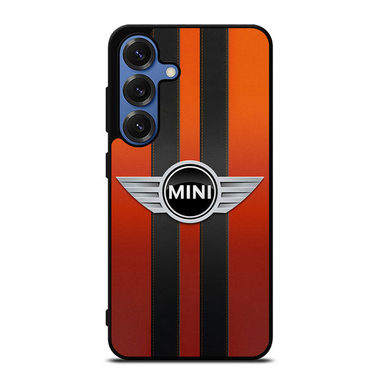 MINI COOPER STRIPE LOGO Samsung Galaxy S25 Case Cover