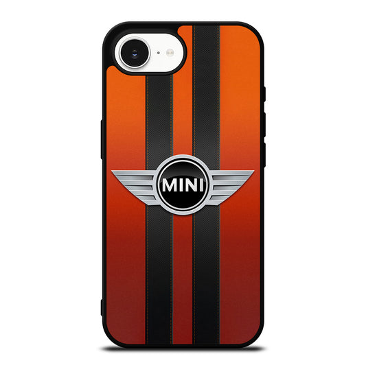 MINI COOPER STRIPE LOGO iPhone 16e Case Cover