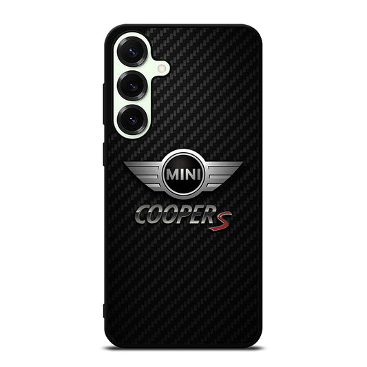 MINI COOPER S CARBON LOGO Samsung Galaxy S25 Plus Case Cover