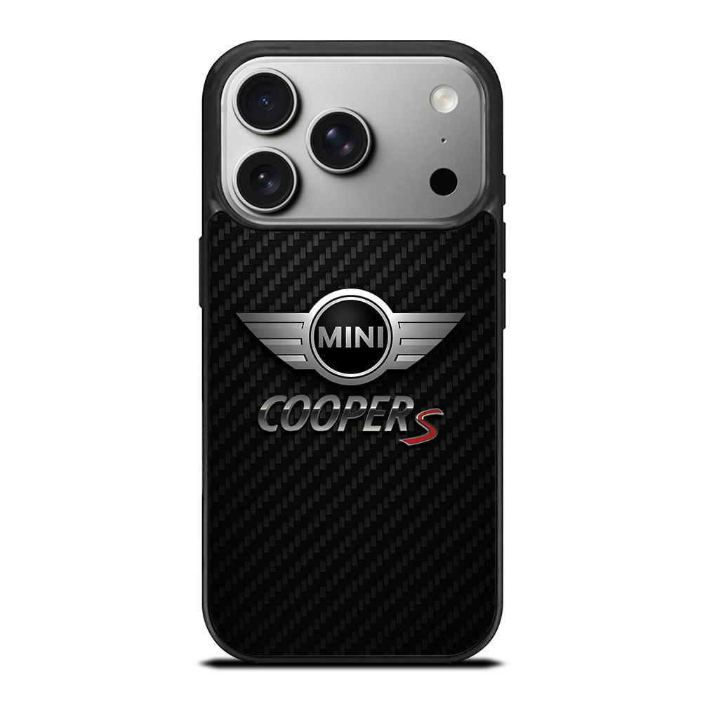 MINI COOPER S CARBON LOGO iPhone 17 Pro Case Cover