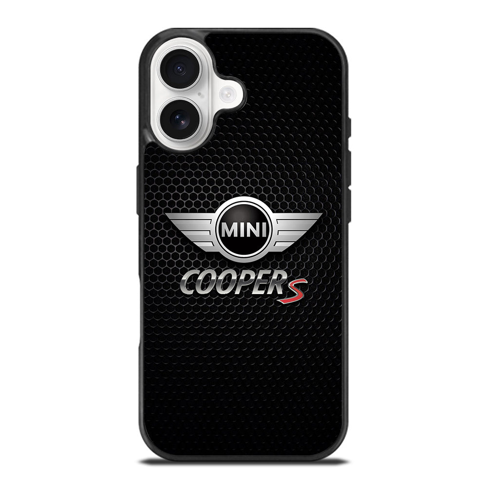 MINI COOPER S METAL LOGO iPhone 17 Case Cover