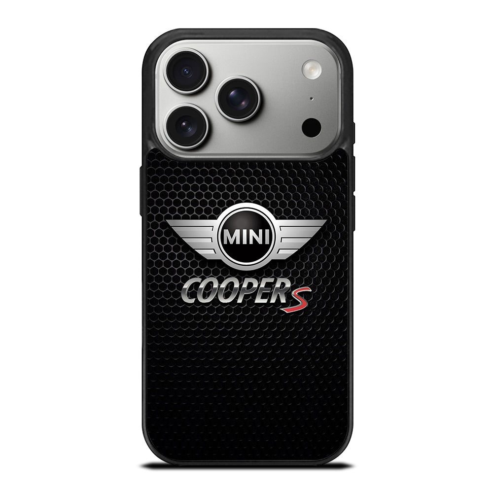 MINI COOPER S METAL LOGO iPhone 17 Pro Case Cover