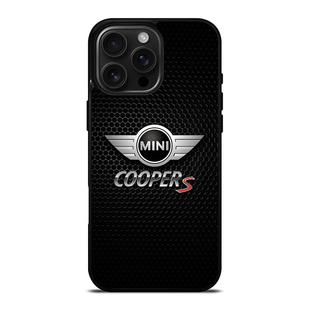 MINI COOPER S METAL LOGO iPhone 16 Pro Max Case Cover
