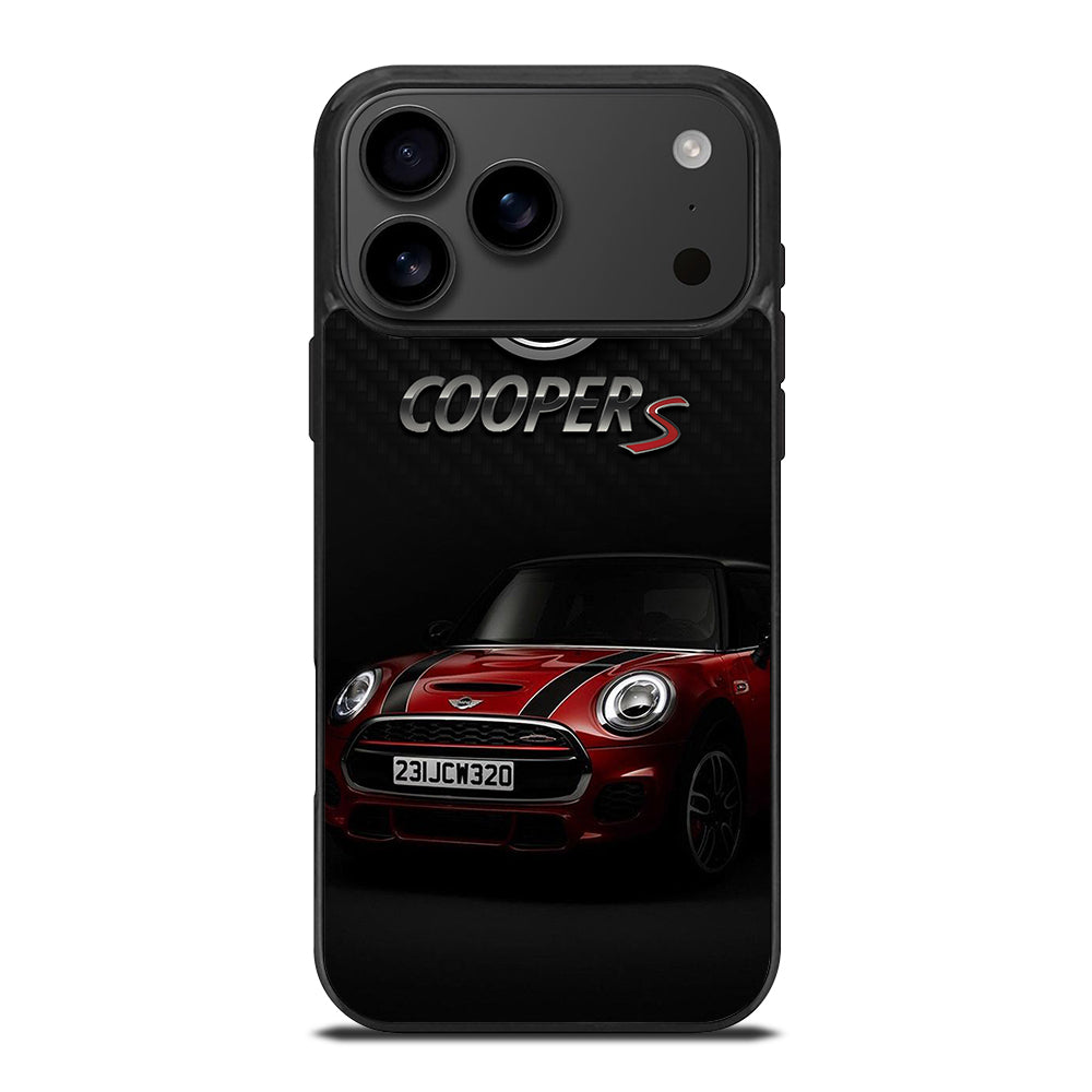MINI COOPER S RED CAR iPhone 17 Pro Max Case Cover