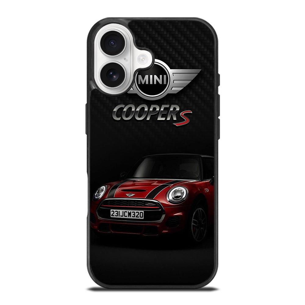 MINI COOPER S RED CAR iPhone 17 Case Cover