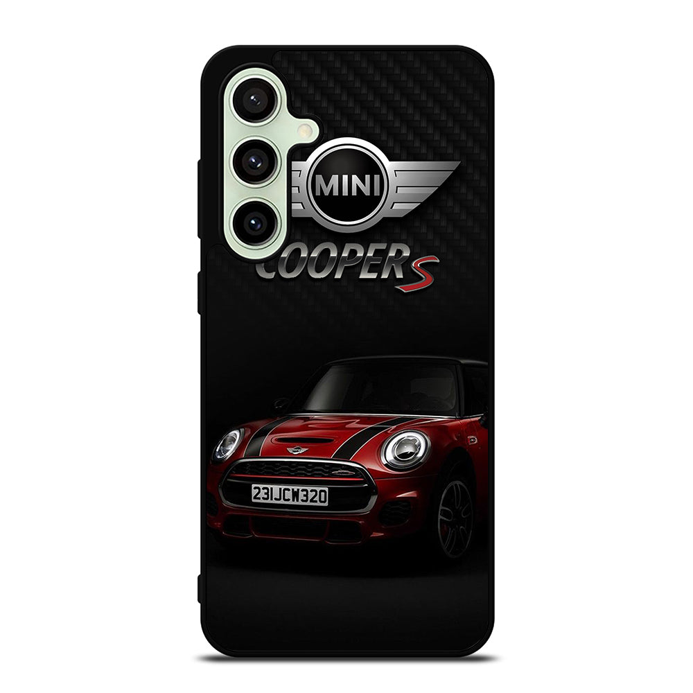 MINI COOPER S RED CAR Samsung Galaxy S24 FE Case Cover