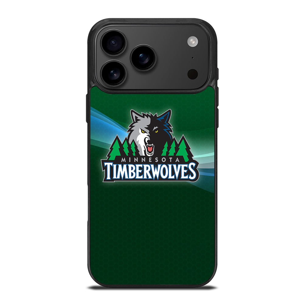 MINNESOTA TIMBERWOLVES BASKETBALL 1 iPhone 17 Pro Max Case Cover