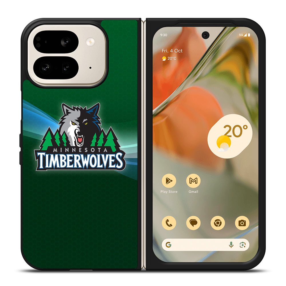 MINNESOTA TIMBERWOLVES BASKETBALL 1 Google Pixel 9 Pro Fold Case Cover