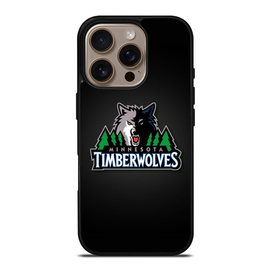 MINNESOTA TIMBERWOLVES BASKETBALL 2 iPhone 16 Pro Case Cover