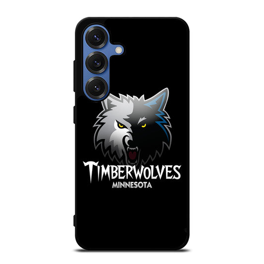 MINNESOTA TIMBERWOLVES NBA ICON Samsung Galaxy S25 Case Cover