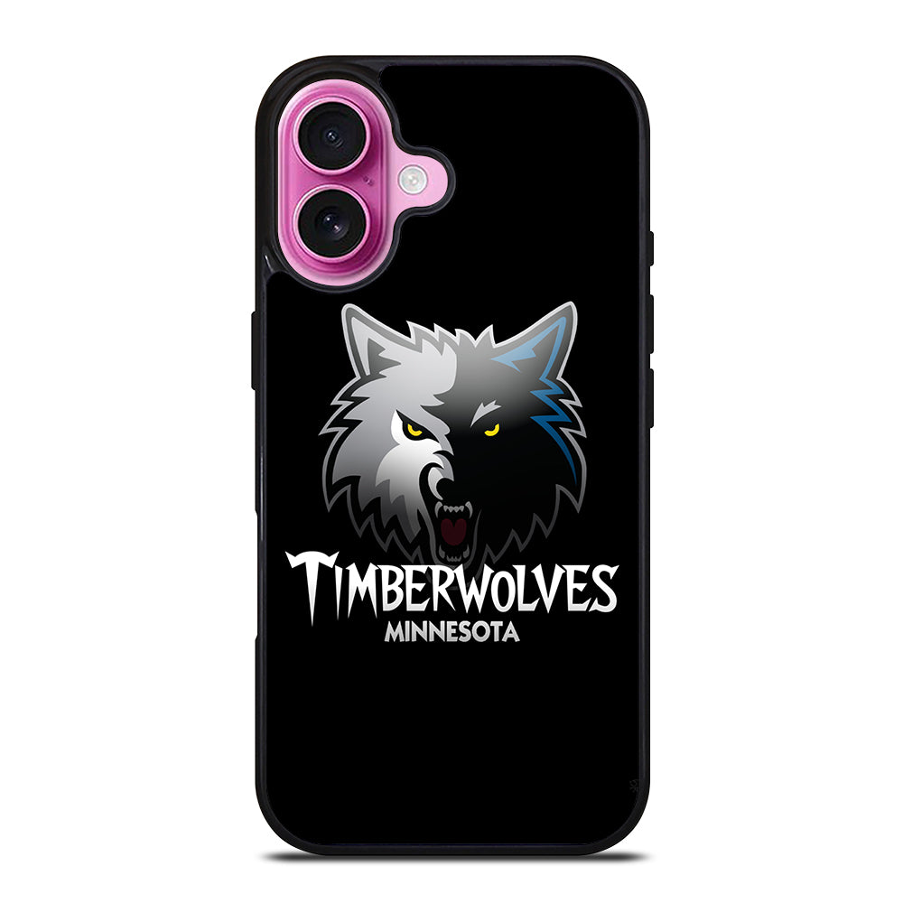 MINNESOTA TIMBERWOLVES NBA ICON iPhone 16 Plus Case Cover