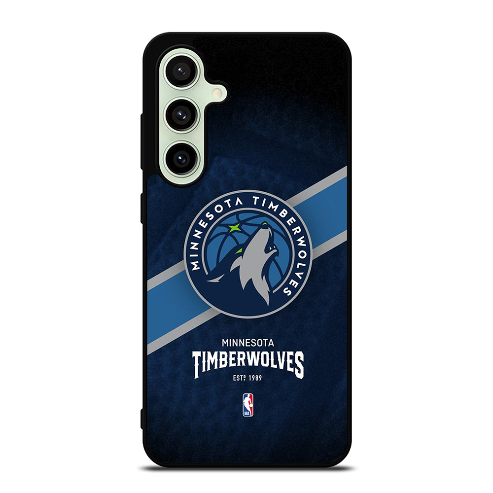 MINNESOTA TIMBERWOLVES NBA LOGO Samsung Galaxy S24 FE Case Cover