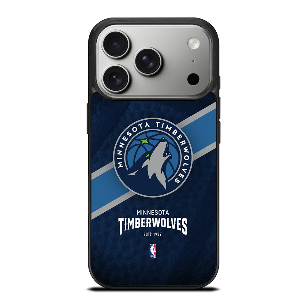 MINNESOTA TIMBERWOLVES NBA LOGO iPhone 17 Pro Case Cover
