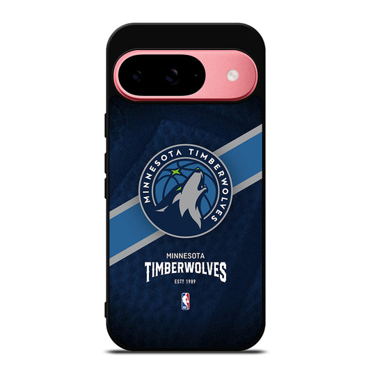 MINNESOTA TIMBERWOLVES NBA LOGO Google Pixel 9 Case Cover