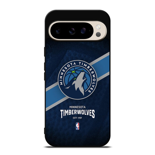 MINNESOTA TIMBERWOLVES NBA LOGO Google Pixel 9 Pro Case Cover