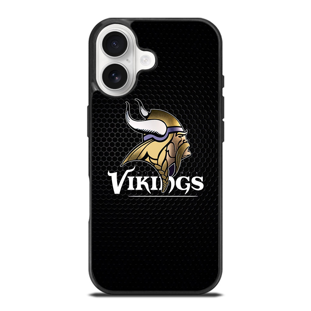 MINNESOTA VIKINGS METAL LOGO iPhone 17 Case Cover