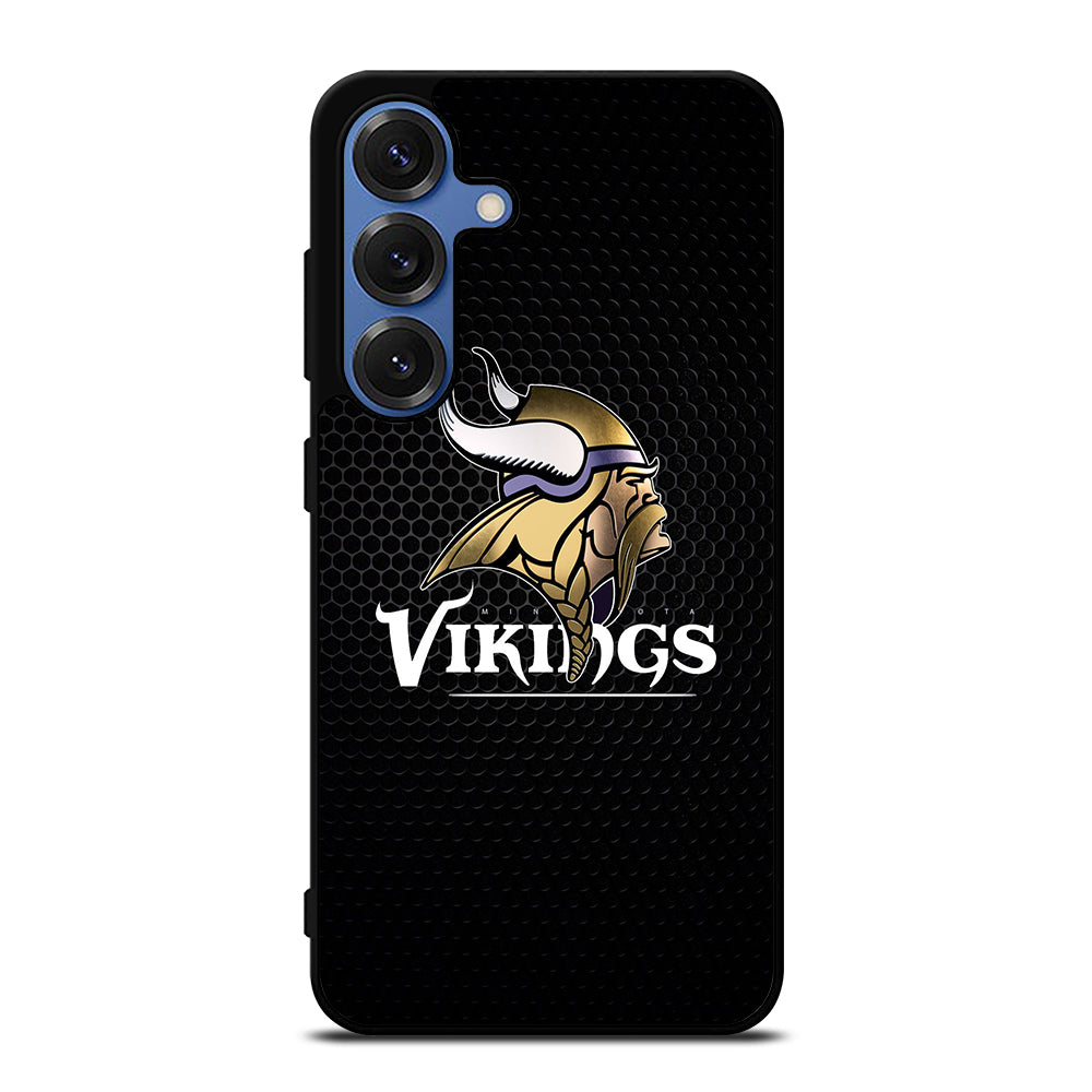 MINNESOTA VIKINGS METAL LOGO Samsung Galaxy S25 Case Cover